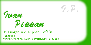 ivan pippan business card